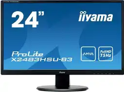 Bol.com Iiyama ProLite XUB2493HS-B4 - Full HD IPS Monitor - 24 Inch aanbieding