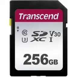 Bol.com Transcend Premium 300S SDXC-kaart 256 GB Class 10, UHS-I, UHS-Class 3, v30 Video Speed Class aanbieding