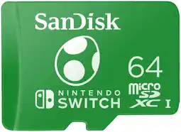 Bol.com SanDisk Nintendo Switch - Micro SDXC - 64GB aanbieding