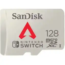 Bol.com SanDisk microSDXC Kaart - Geheugenkaart - 128GB - Compitabel met Nintendo Switch - Apex Legends aanbieding