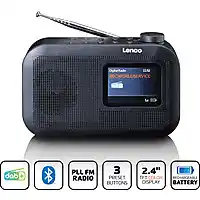 Bol.com Lenco PDR-026BK - Draagbare DAB+/FM Radio met Bluetooth - Zwart aanbieding