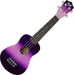 Bol.com CLX 21 Sopraan Ukulele DC2 Pink/Purple aanbieding