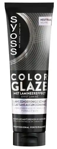 De Online Drogist Syoss Color Glaze Neutraal 130ML aanbieding