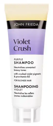 De Online Drogist John Frieda Violet Crush Purple Shampoo 75ML aanbieding