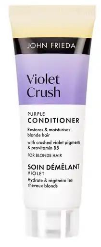 De Online Drogist John Frieda Violet Crush Purple Conditioner 75ML aanbieding