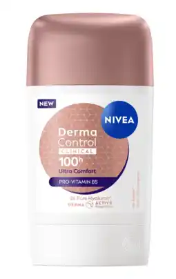 De Online Drogist Nivea Derma Control Clinical 100H Ultra Comfort Anti-transpirant Stick 50ML aanbieding