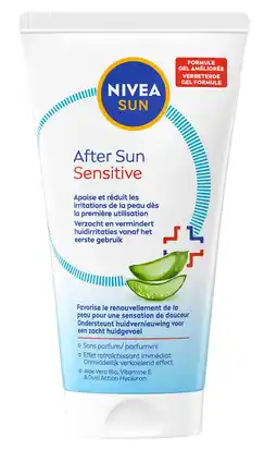 De Online Drogist Nivea Sun After Sun Sensitive Gel 150ML aanbieding