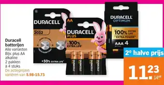 Albert Heijn Duracell batterijen aanbieding