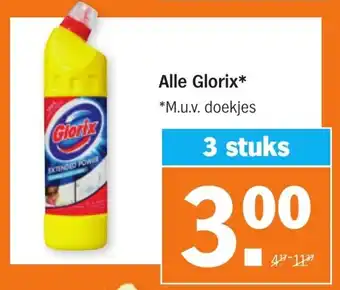 Albert Heijn Glorix aanbieding