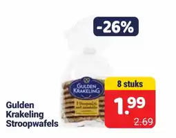 Die 2 Brüder Gulden Krakeling Stroopwafels aanbieding