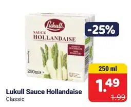 Die 2 Brüder Lukull Sauce Hollandaise aanbieding