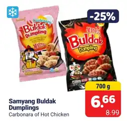 Die 2 Brüder Samyang Buldak Dumplings aanbieding
