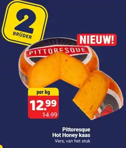 Die 2 Brüder Pittoresque Hot Honey kaas aanbieding
