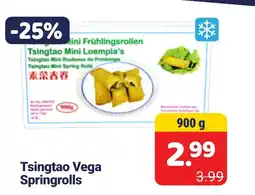 Die 2 Brüder Tsingtao Mini Spring Rolls aanbieding