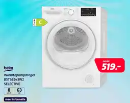 Electroworld Beko B5T68243W2 SELECTIVE aanbieding