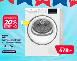 Electroworld Beko B3T6823W2 Selective aanbieding