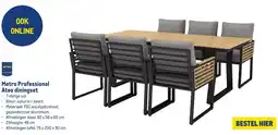 Makro Metro Professional Ateo diningset aanbieding