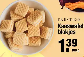 ALDI Kaaswafelblokjes 100g aanbieding