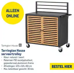 Makro Tarrington House serveertrolley aanbieding