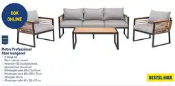 Makro Metro Professional Ateo loungeset aanbieding