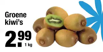 ALDI Groene kiwi's 1kg aanbieding