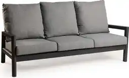 Intratuin Tierra Outdoor 3-zits loungebank Sevilla zwart aanbieding