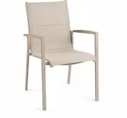 Intratuin Tierra Outdoor eettafelstoel Foxx beige aanbieding