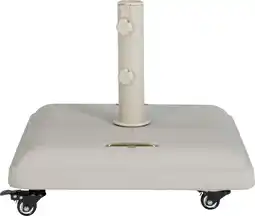 Intratuin Intratuin parasolvoet taupe 37 kg 50 x 50 x 8 cm aanbieding