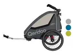 Lidl Qeridoo Fietskar QUPA 2 (Grijs) aanbieding