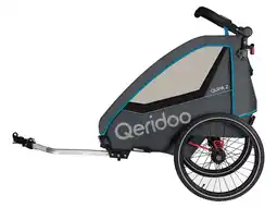 Lidl Qeridoo Fietskar QUPA 2 (Grijs) aanbieding