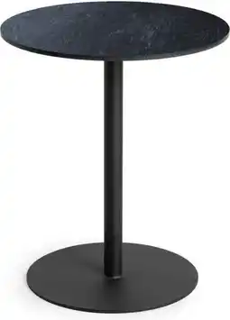 Intratuin Tierra Outdoor loungetafel Solea zwart D 30 H 42 cm aanbieding