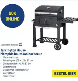 Makro Tarrington House Memphis houtskoolbarbecue aanbieding