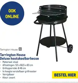 Makro Tarrington House Deluxe houtskoolbarbecue aanbieding