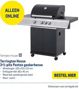 Makro Tarrington House 3+1-pits Paxton gasbarbecue aanbieding