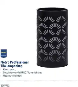 Makro Metro Professional Tilo lampenkap aanbieding
