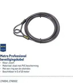 Makro Metro Professional beveiligingskabel aanbieding