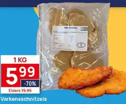 Butlon Varkensschnitzels aanbieding