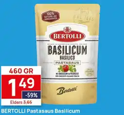 Butlon Bertolli Pastasaus Basilicum aanbieding