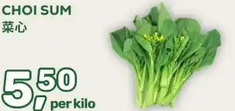 Amazing Oriëntal Choi sum aanbieding