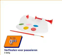 Action Verfmolen voor paaseieren aanbieding