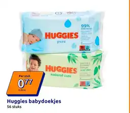 Action Huggies babydoekjes aanbieding
