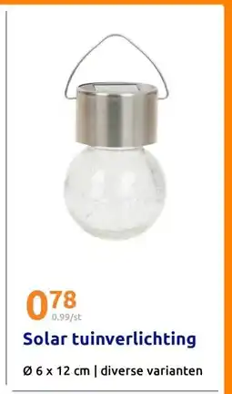 Action Solar tuinverlichting aanbieding