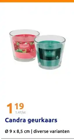 Action Candra geurkaars aanbieding
