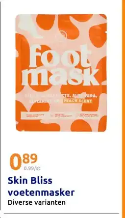 Action Skin Bliss voetenmasker aanbieding