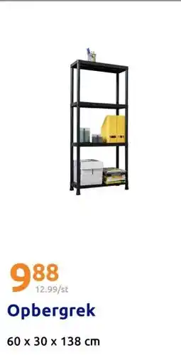 Action Opbergrek aanbieding