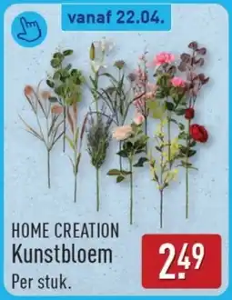 ALDI Home creation Kunstbloem aanbieding