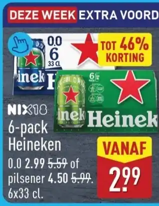 Heineken 0.0 of pilsener