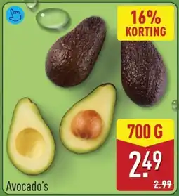 ALDI Avocado's aanbieding
