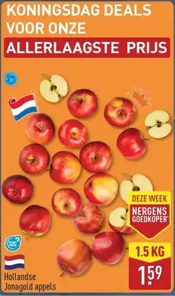 ALDI Hollandse Jonagold appels aanbieding