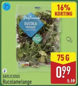 ALDI Daylicious Rucolamelange aanbieding